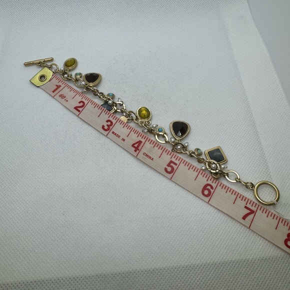 Liz Claiborne Villager 3 Piece Set Necklace Bracelet Earrings - Picture 10 of 14